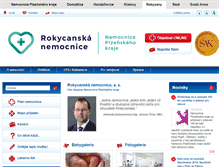 Tablet Screenshot of nemocnice-ro.cz
